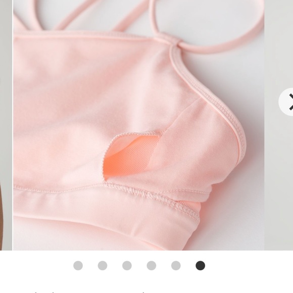 Lululemon Make a move bra in minty pink - Picture 3 of 5